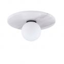 Plafoniera stil minimalist IDOR alb/opal