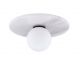 Plafoniera stil minimalist IDOR alb/opal