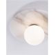 Plafoniere - Plafoniera stil minimalist IDOR alb/opal