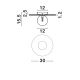 Plafoniere - Plafoniera stil minimalist IDOR alb/opal