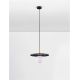Pendule, Lustre suspendate - Pendul decorativ stil minimalist IDOR negru/opal