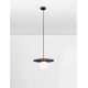Pendule, Lustre suspendate - Pendul decorativ stil minimalist IDOR negru/opal