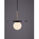 Pendule, Lustre suspendate - Pendul decorativ stil minimalist IDOR negru/opal