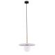 Pendul decorativ stil minimalist IDOR alb/opal
