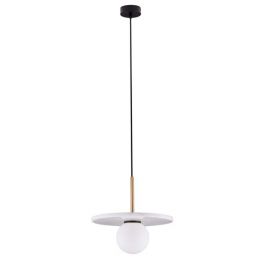Pendul decorativ stil minimalist IDOR alb/opal