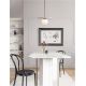 Pendule, Lustre suspendate - Pendul decorativ stil minimalist IDOR alb/opal