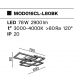 Lustre aplicate - Lustra LED aplicata design modern Rida neagra