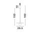 Pendule, Lustre suspendate - Lustra/Pendul design decorativ VRAHOS bej