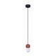 Pendul design decorativ ZERO rosu/opal