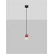 Pendule, Lustre suspendate - Pendul design decorativ ZERO rosu/opal