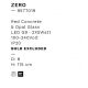 Pendule, Lustre suspendate - Pendul design decorativ ZERO rosu/opal