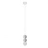 Pendul design decorativ ZERO alb/opal