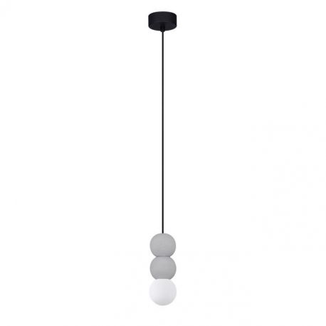 Pendule, Lustre suspendate - Pendul design decorativ ZERO gri/opal
