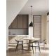 Pendule, Lustre suspendate - Lustra/Pendul metalic design decorativ SYNTOPIA negru