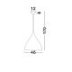 Pendule, Lustre suspendate - Lustra/Pendul metalic design decorativ SYNTOPIA alb