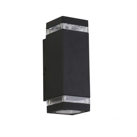 Aplice - Aplica de perete lumina ambientala exterior Houston negru