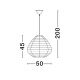 Pendule, Lustre suspendate - Lustra/Pendul decorativa design natural MELODY