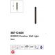 Aplice - Aplica de perete lumina ambientala exterior Bordo LED, H-60cm