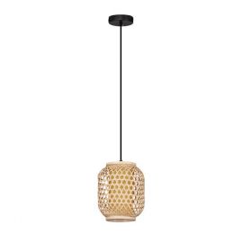 Pendule, Lustre suspendate - Pendul ratan decorativ design natural ASMA