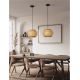 Pendule, Lustre suspendate - Lustra/Pendul ratan decorativ design natural ASMA