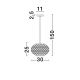 Pendule, Lustre suspendate - Lustra/Pendul ratan decorativ design natural ASMA