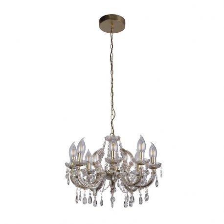 Pendule - Candelabru, Lustra cu 8 brate cu protectie IP65 Utah