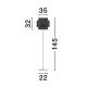 Pendule, Lustre suspendate - Lampadar/Lampa de podea design natural LITO