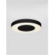 Plafoniere - Plafoniera LED design slim PADA negru D-40cm
