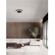 Plafoniere - Plafoniera LED design slim PADA negru D-60cm