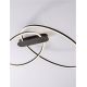 Lustre aplicate - Lustra LED aplicata design modern minimalist KIKLOS negru