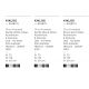 Lustre aplicate - Lustra LED aplicata design modern minimalist KIKLOS negru