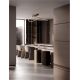 Lustre aplicate - Lustra LED aplicata design modern minimalist KIKLOS auriu/negru
