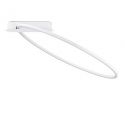 Lustra LED aplicata design modern minimalist KIKLOS alb