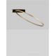 Lustre aplicate - Lustra LED aplicata design modern minimalist KIKLOS auriu/negru