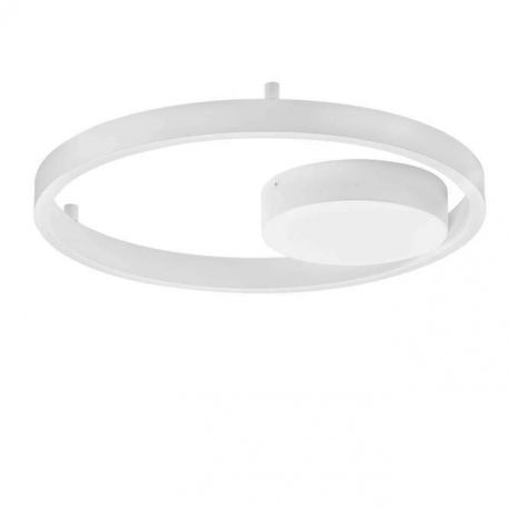 Lustre aplicate - Lustra LED aplicata design modern minimalist HEDRA D-40cm alb