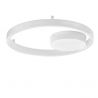 Lustra LED aplicata design modern minimalist HEDRA D-40cm alb