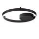 Lustre aplicate - Lustra LED aplicata design modern minimalist HEDRA D-40cm negru