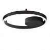 Lustra LED aplicata design modern minimalist HEDRA D-40cm negru