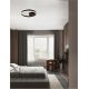 Lustre aplicate - Lustra LED aplicata design modern minimalist HEDRA D-40cm negru