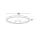 Lustre aplicate - Lustra LED aplicata design modern minimalist HEDRA D-40cm negru