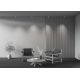 Spoturi tavan fals - Spot LED incastrabil rotativ retractabil Focus T alb