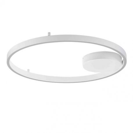 Lustre aplicate - Lustra LED aplicata design modern minimalist HEDRA D-60cm alb