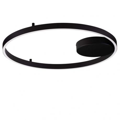 Lustre aplicate - Lustra LED aplicata design modern minimalist HEDRA D-60cm negru