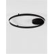 Lustre aplicate - Lustra LED aplicata design modern minimalist HEDRA D-60cm negru