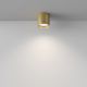 Plafoniere cu spoturi, Spoturi aplicate - Spot aplicat minimalist design tehnic Polar auriu mat