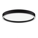 Plafoniera LED design slim ISTOS negru D-50cm