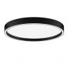 Plafoniera LED design slim ISTOS negru D-50cm