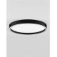 Plafoniere - Plafoniera LED design slim ISTOS negru D-50cm