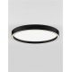 Plafoniere - Plafoniera LED design slim ISTOS negru D-50cm