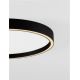 Plafoniere - Plafoniera LED design slim ISTOS negru D-50cm